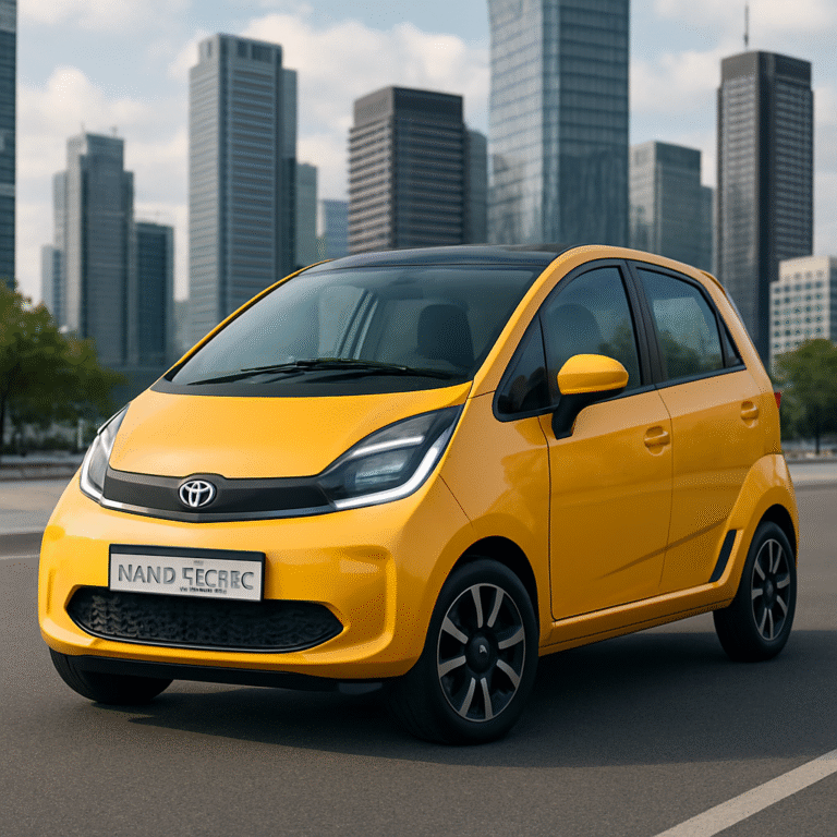 Tata Nano EV: Affordable Electric Car for Indian Cities